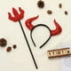 thumbnail image 4 of Diadema De Aro De Pelo De Cuerno De Buey Demonio Para Niños Y Conjuntos De Tridente Accesorios De Disfraces De Fiesta De Halloween Decoración De Cosplay Yuarrent AP005873-00, 4 of 5