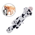 thumbnail image 3 of Crinkle Dog Squeaky Toys, Durable Dog Toys, Plush Dog Toy for Small to Large Dogs - Cow, 3 of 8