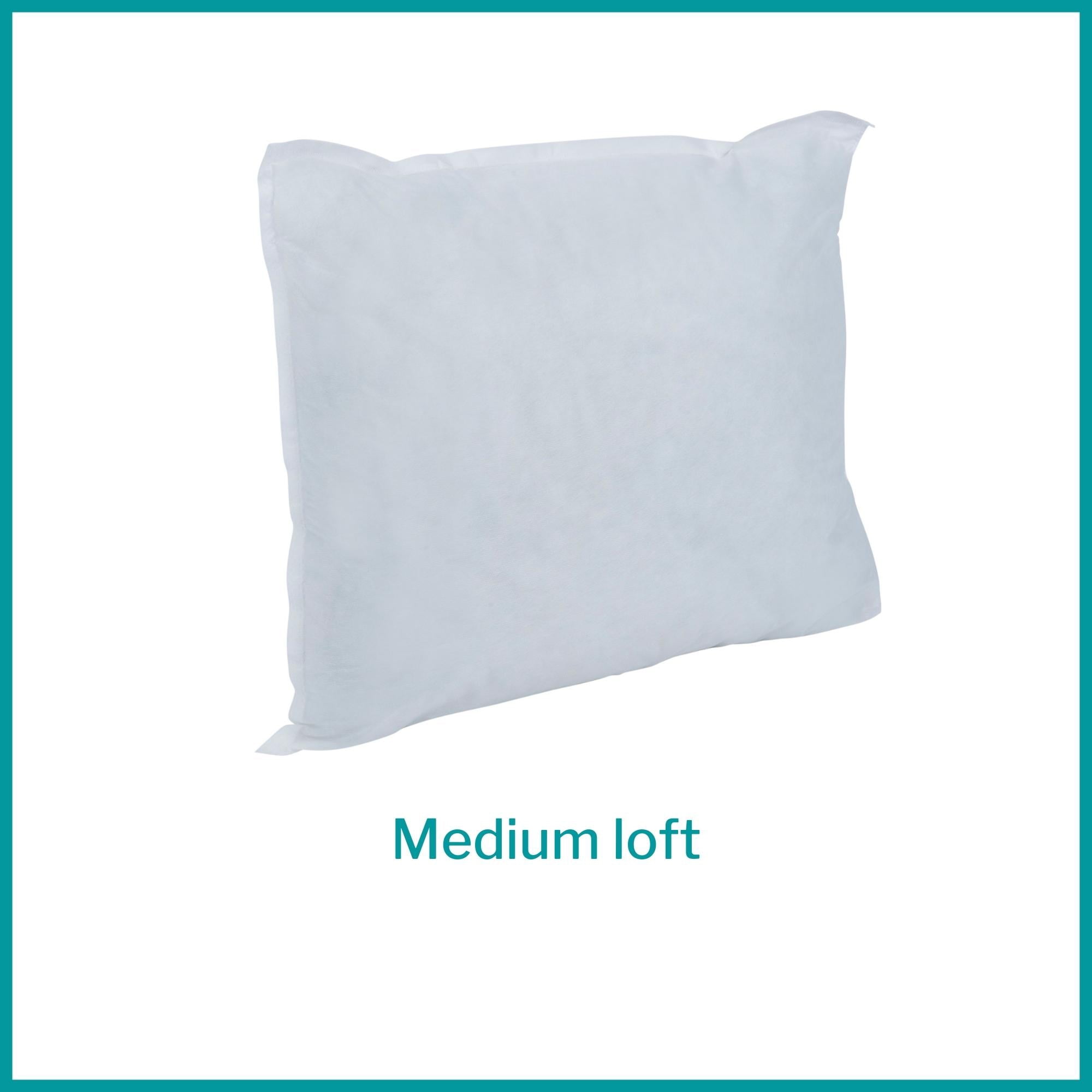 McKesson Disposable Bed Pillow - Standard Size Medical Pillows, 20 in x 26 in, 12 Ct