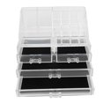 thumbnail image 4 of Soporte para cajones de maquillaje, organizador de maquillaje, almacenamiento de cosméticos, caja de presentación de maquillaje, estuche de maquillaje de calidad superior, 4 of 9