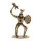 thumbnail image 2 of Estatua de soldado de latón pequeño, figura de guerrero en miniatura de mesa, modelo de personas pequeñas con escudo, 2 of 8