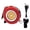 Red, variant on Outdoor LED Work Light Keychain Rechargeable Flashlight Pendant Keyring for Adventure Multifunctional Backpack Jewelry