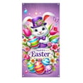 thumbnail image 2 of Dvkptbk Easter Door Covers Bunny Decorations Banners Backdrops Party Decorations easter decorations, 2 of 6