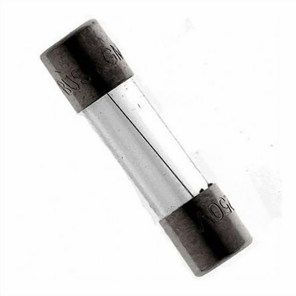 Cooper GMA-3A Bussmann 3 Amp 125V Glass Fast Acting Cartridge Fuse, 5 Pack