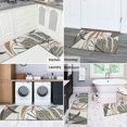thumbnail image 5 of Brown Boho Plant Pattern Kitchen Rugs Sets Of 2,Anti Fatigue Kitchen Mat Rugs Non Slip Washable,Decorative Kitchen Floor Mats for Kitchen,Sink,Laundry,17"x30"+17"x47", 5 of 7