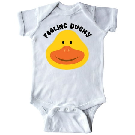 

Inktastic Duck Feeling Ducky Gift Baby Boy or Baby Girl Bodysuit