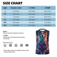 thumbnail image 6 of Haiem Men's Starry Sky White Cloud Puppy Print Tank Tops Summer Sleeveless Cut Off Workout T-Shirts Fitness Vest Athletic Undershirts-Medium, 6 of 8