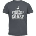 thumbnail image 1 of T-Shirt Adulte Gris Anthracite "Always Be Yourself", 1 of 1