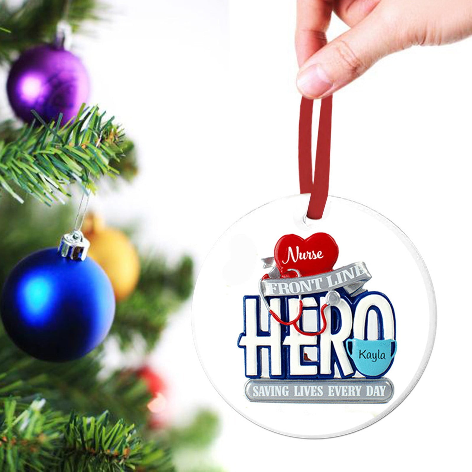 Details about   Christmas Tree Decoration Lighted Pendant Faceless Old Man Pendant 