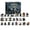 A003- C, variant on Norse Mythic Creatures Advent Calendar with Hand-Painted Miniature Figures, 24-Piece Set, Viking Theme Collectible Figurines for Adults and Kids, Christmas Countdown Calendar