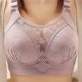 thumbnail image 2 of Ltctricy Women's Lace Mesh Bras Comfortable No Underwire Push up Full Coverage Bras Supportive Everyday Bralettes, 2 of 5