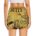 thumbnail image 4 of Fotbe Coffee Vintage Womens High Waist Running Shorts Athletic Workout Quick Dry Shorts for Women with Pockets Gym Yoga Summer Shorts-Large, 4 of 9