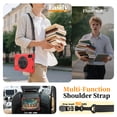 thumbnail image 5 of For Xiaomi Redmi Pad 2 Case 11 inch 2025, 360 Hand Strap, Shoulder Strap, Kickstand, Rugged Drop Protection, Red, 5 of 7