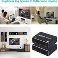 thumbnail image 3 of SUTENGDA Répartiteur HDMI 1x3 Distribue Vidéo et Audio 4K à 3 Écrans Haute Compatibilité Facile à Utiliser, 3 of 10