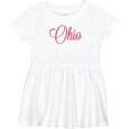 thumbnail image 3 of Inktastic Ohio Girls Baby Dress, 3 of 5