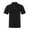 Black, variant on toraway Summer Clothes Pocket Protector for Men Shirt with Badge Mens Summer Fashion Leisure Sports Solid Stand up Collar Collar T Shirt Top XXL