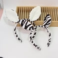 thumbnail image 5 of Yauxim Headband Zebras Hairbands Festive Photo Props Halloween Ear Headbands Party Headpiece Fun Headbands for Music Festivals, 5 of 7