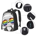 thumbnail image 4 of Balery Panda with Sun glasses Backpack for Men and Women - Durable 600D Oxford Cloth -Large Capacity, Water-Resistant School, Travel, and Hiking Bag, 4 of 9