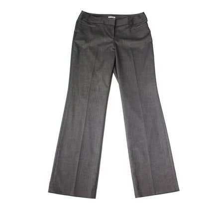 Halogen Womens Taylor Fit Boot-Cut Flat-Front Dress Pants