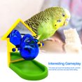 thumbnail image 4 of Periquito pájaro forraje espejo fuga comida entrenamiento loro accesorios Color aleatorio Tmvgtek Oficina Multiescena Multifunción, 4 of 8