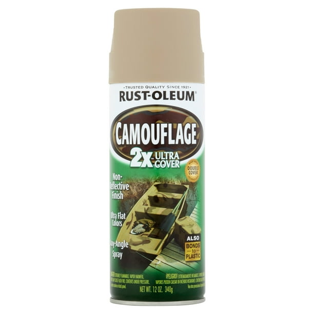 RustOleum 2x Ultra Cover Camouflage, 12 oz Spray Paints