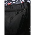 thumbnail image 6 of Disney Mickey Mouse Tote Bag Minnie Icon Zippered Black Travel Handbag, 6 of 6