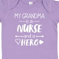 thumbnail image 4 of Inktastic My Grandma is a Nurse and a Hero Boys or Girls Baby Bodysuit, 4 of 5