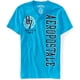 thumbnail image 1 of Aeropostale - Camiseta gráfica para hombre con cuello en V Varsity Club Finals, azul, extragrande, 1 of 1