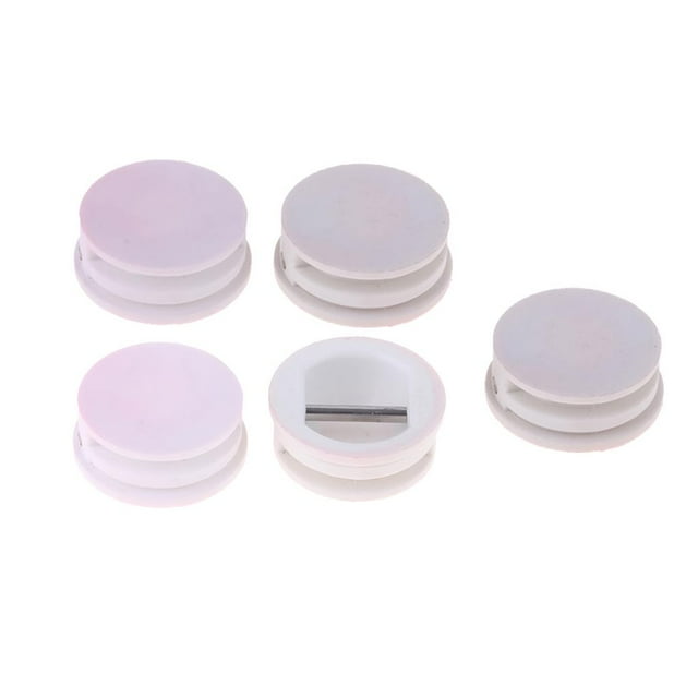 Paquete de 5 tapones de copa para correa de de surf, tapón de cuerda para pierna de surf, piezas de ejercicio acuáticos, color Cola Tapón para correa de tabla de surf