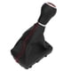 thumbnail image 4 of Perilla de palanca de cambios de 6 velocidades para automóvil Reemplazo ergonómico con letras blancas para A6 C6 2004-2011 LHD Anillo rojo, 4 of 5