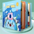 thumbnail image 1 of Fiudx Liquidación De Ofertas Flash Rompecabezas De Iluminación Para Niños, Libro Silencioso De Aprendizaje Temprano, Libro Ocupado, Cognición, Desarrollo De Inteligencia Educativa, Libro De Pasta De, 1 of 2