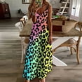 thumbnail image 3 of Animal Print Patterns Sleeveless Dress Women's Luxury Party Dress Birthday Dresses for Women, 3 of 7