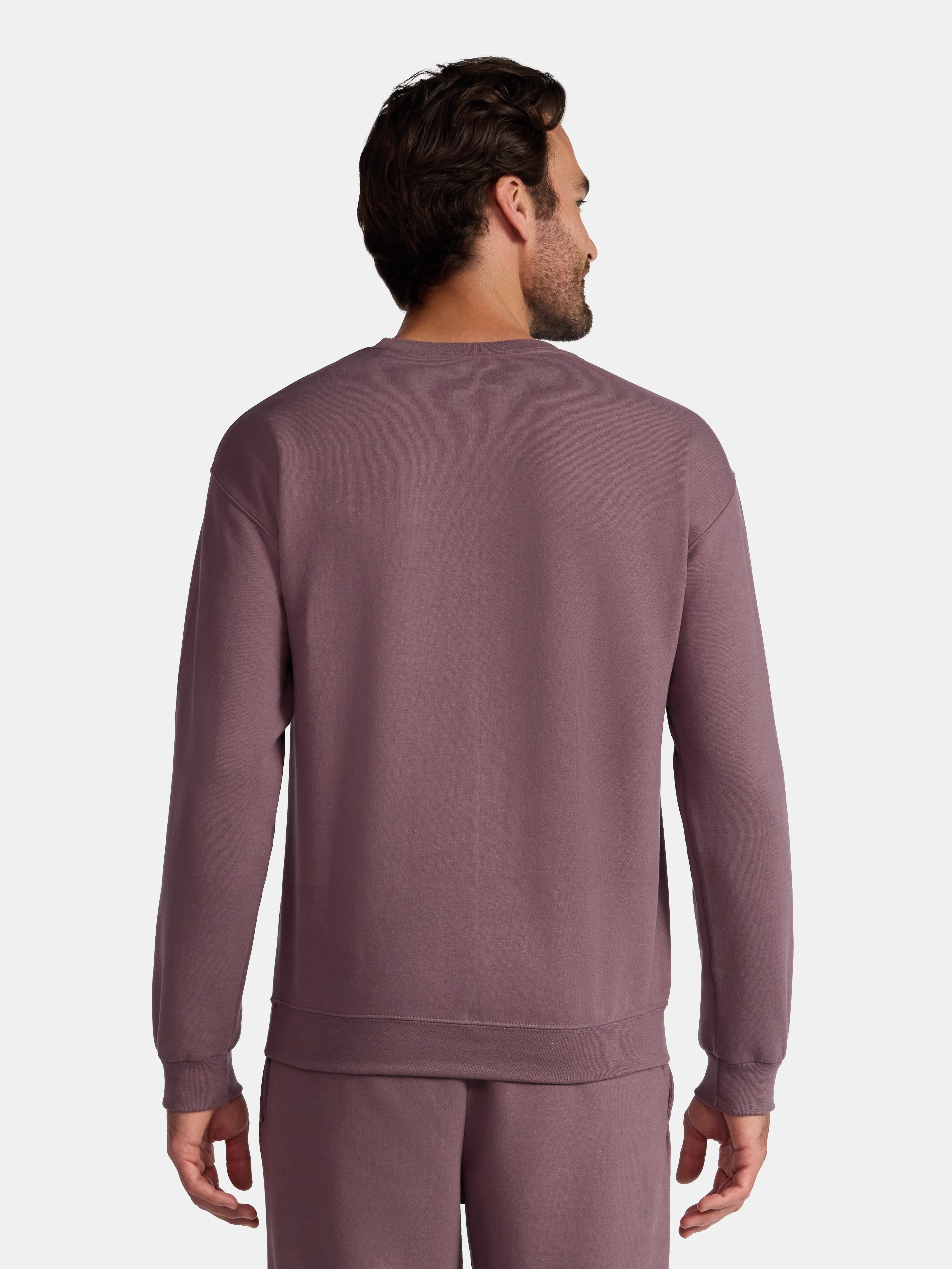 Athletic Works Fleece Crewneck Sweatshirt, Mens & Big & Tall Sizes XS-4XLT