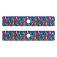 thumbnail image 7 of Yayeee Faucet Mat for Kitchen Sink 30" Diatomite Long Splash Guard Pad, Vibrant Stained Glass Pattern, 2 Pack, 7 of 7