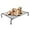 Grey, variant on Raised Bed for Extra Large Dog, Waterproof XL Pet Cot, Breathable Big Bed Load 400lb, Grey