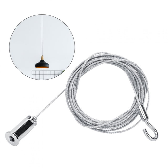 Opcion de Accesorios de Iluminación de Bricolaje de Bricolaje, Alambre de Acero de Lámpara de Lámpara de Instalación Fácil, Para Salas de Estar de Corredores