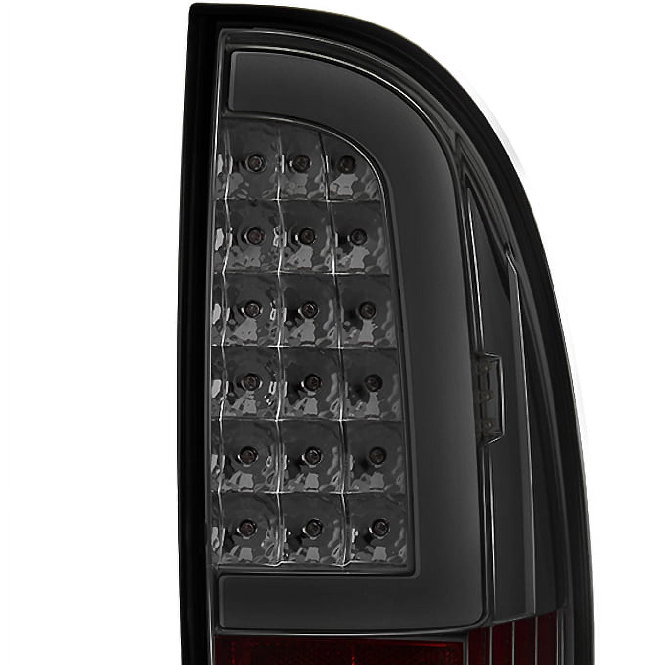 AKKON - For 05-15 Toyota Tacoma Pickup Smoked Lens C-Shape LED Tube Tail Brake Light Lamp Assembly