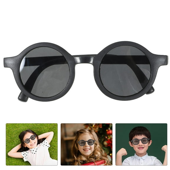 WASHWEPE Children Sunglasses Round Frame 1Set 5.31X5.11X1.22in