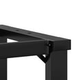 thumbnail image 6 of vidaXL Coffee Table Legs O-Frame 27.6"x11.8"x16.9" Steel, 6 of 6