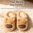 thumbnail image 4 of Sogetch Womens Cute Capybara Slippers Soft Warm Fuzzy House Shoes for Women and Men, 4 of 9