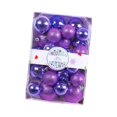 thumbnail image 4 of 26 piezas de adornos navideños de bolas irrompibles, accesorios navideños, adornos para árboles de Navidad, adornos decorativos para bar, cumpleaños Púrpura, 4 of 8