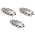 thumbnail image 1 of Hand Fingernail Brushes, Stainless Steel Vegetable Cleaning Scrubber Brush Nylon Bristle Onion Fish Garlic Odor Remover Versatile  for Kitchen, 1 of 7