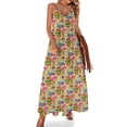 thumbnail image 1 of Adornos Vestido sin mangas Vestidos de noche de lujo para mujer 2024 Vestido de cumpleaños de verano para mujer Vestido de lujo 2024, 1 of 7
