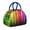 Blue-16, variant on Vintage Psychedelic Lunch Tote – Artistic Abstract Design with Retro Colors, Insulated & Leakproof for Women Who Love Boho Vibes