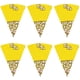 thumbnail image 1 of 50 bolsas de papel para palomitas de maíz en forma de cono, ideales para fiestas. Bolsitas individuales para palomitas de maíz., 1 of 1