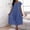Blue, variant on Long Nightgowns for Women Under $10 Sleepwear for Women Short Sleeve Beige Nightgowns