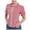 Pink, variant on Womens Graphic T Shirts Square Neck Checkered Pattern Comfort Beach Tops,Blue,L