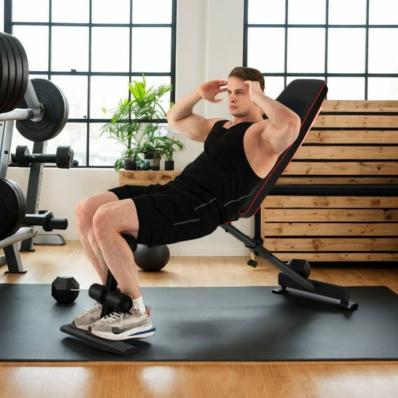 Resenkos Adjustable Weight Bench Strength Training Bench for Full Body Workout