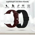 thumbnail image 3 of Apple Watch Band 38/40/41mm, 4Pk Nylon Silicone Apple Watch Strap Sport Solo Loop for Apple Watch Series 1/2/3/4/5/6/7/8/SE/Ultra Women Men, Red, 3 of 8