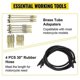 thumbnail image 5 of Motorcycle Fuel Vacuum Carburetor Synchronizer Carb Sync 4 Gauges Balancer Kit, 5 of 5